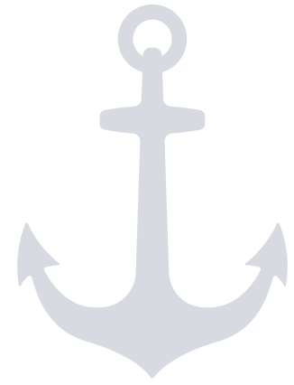 Dark anchor shape on black